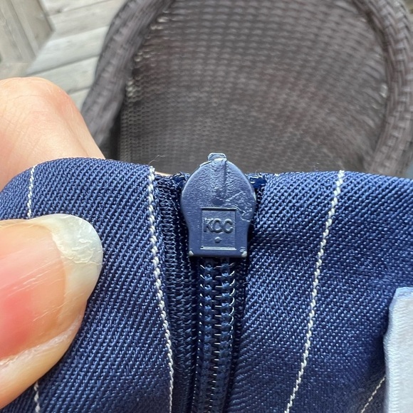 MAXMARA Striped Blue Tank Sleeveless Top Women’s Size small - Picture 4 of 10